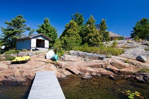 Dry-dock Boat House - Country homes for sale and luxury real estate including horse farms and property in the Caledon and King City areas near Toronto